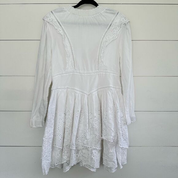 All Saints Dresses & Skirts - AllSaints Women’s White 6 Prim Broderie Dress